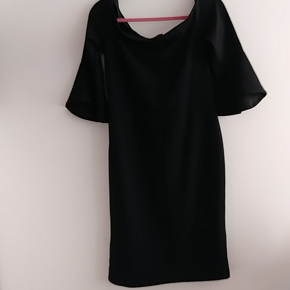 H&M , Black dress, midi, size medium